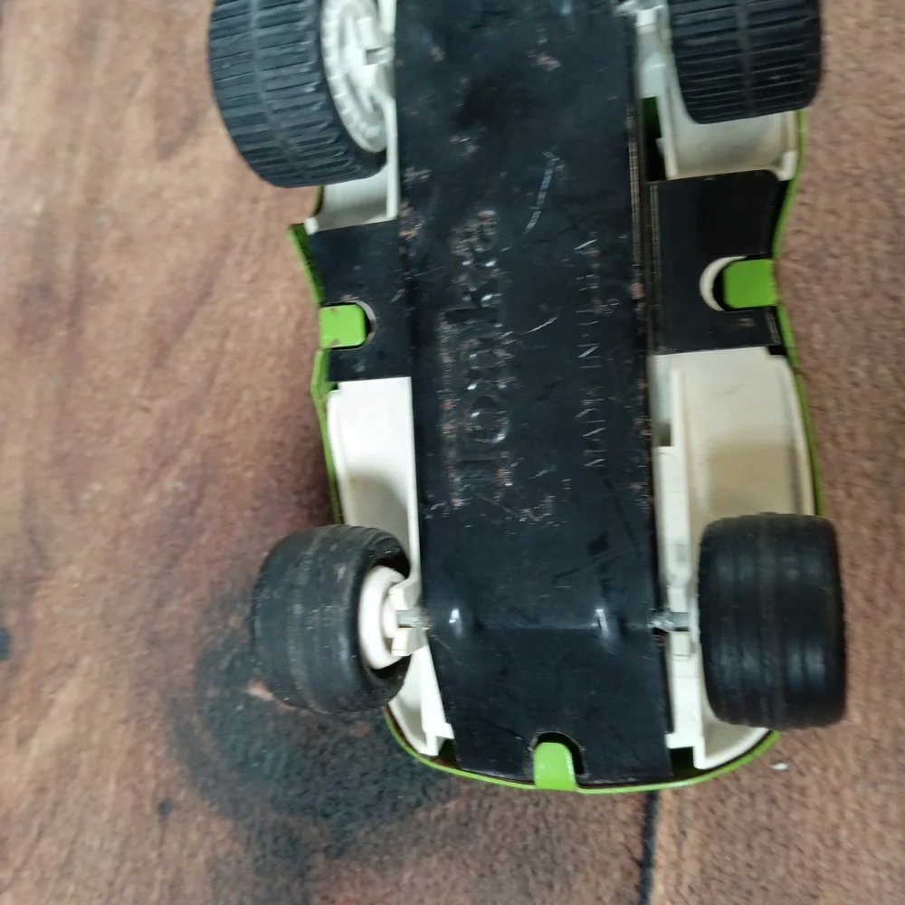 Tomica Buggy Toy‎ Car Green OpenTop Black Stripes SingleSeat OffRoad Retro Japan - Picture 7 of 7